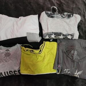 Assorted Graphic and Hooded Tees
